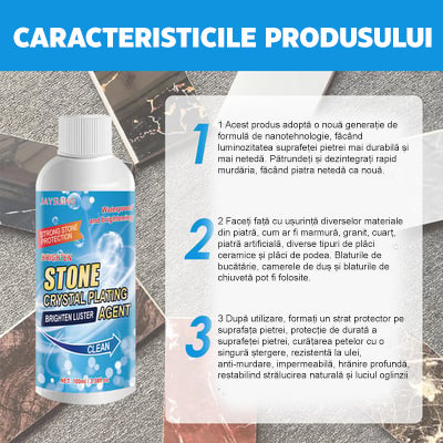StoneClean™ | O modalitate eficientă de a menține frumusețea pietrei dvs (1+1 GRATUIT)