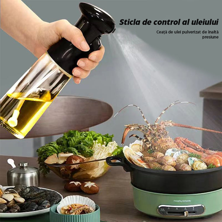 OliveMist™ | O sticlă de pulverizare cu o singură atingere pentru gătit ușor (1+1 GRATUIT)