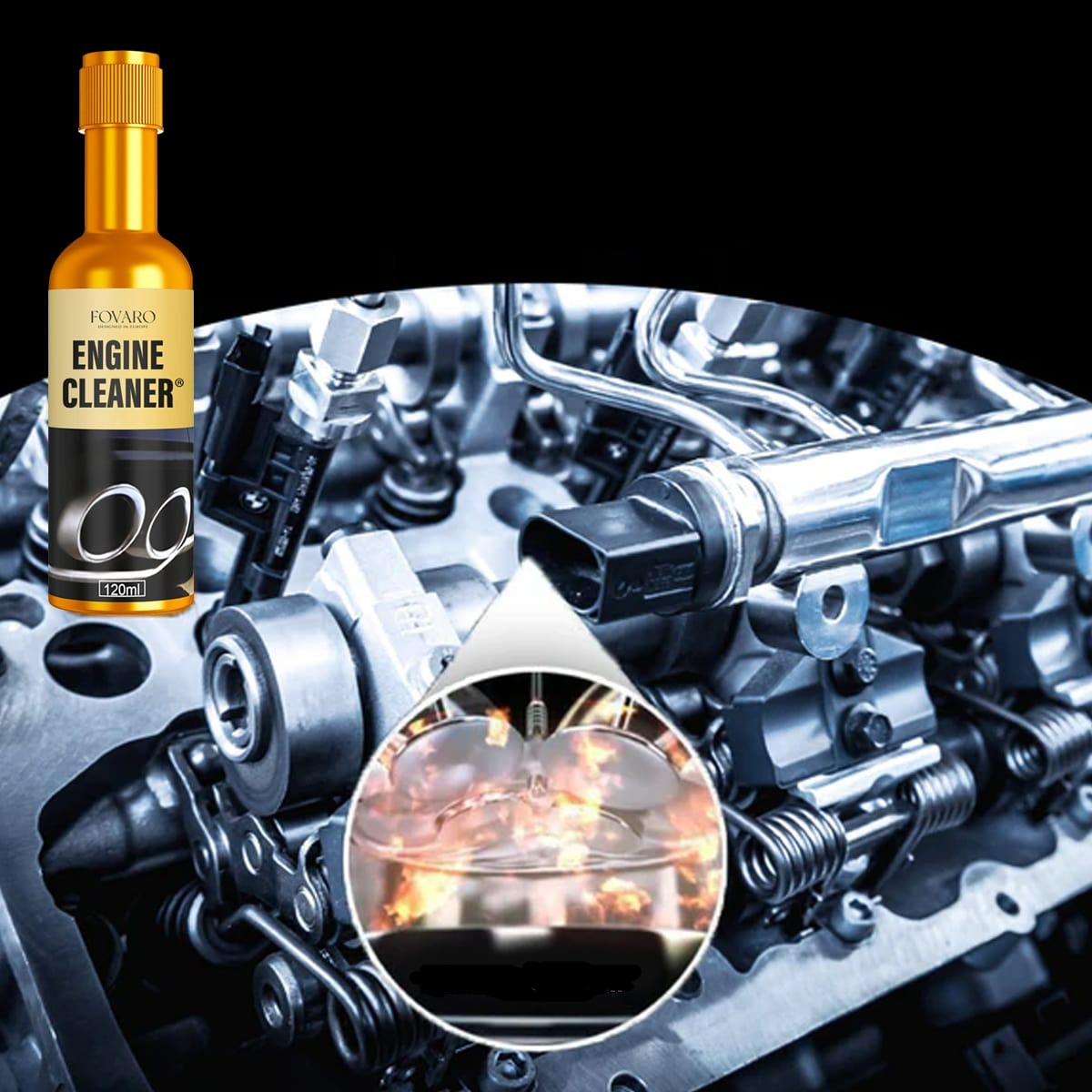 Fovaro Engine Cleaner™ | Aditiv pentru curăţare motor, catalizator şi DPF (2+2 GRATUIT)